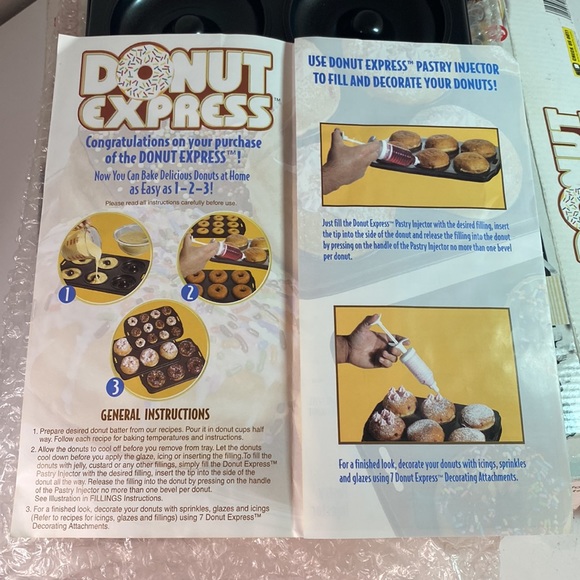 As Seen on Tv Donut Express Doughnut Open Box - Picture 5 of 10